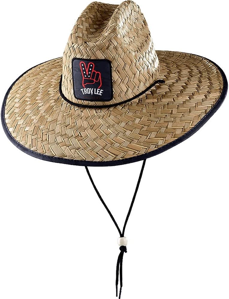 Troy Lee Designs Camper Straw Hat Black Camo OSFA