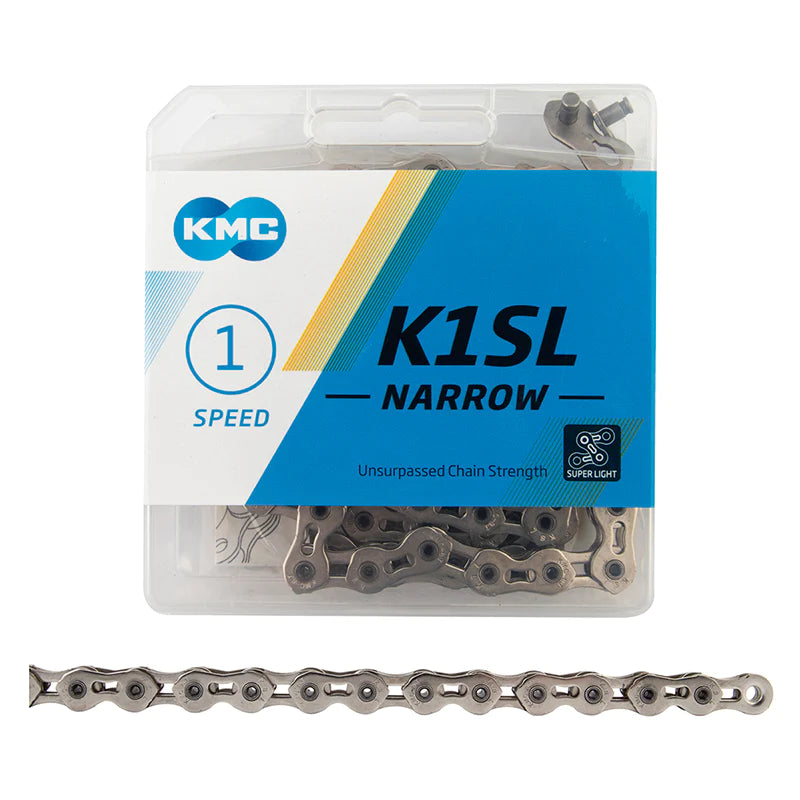 KMC K1SL Narrow 3/32 Ti-N Chain Silver