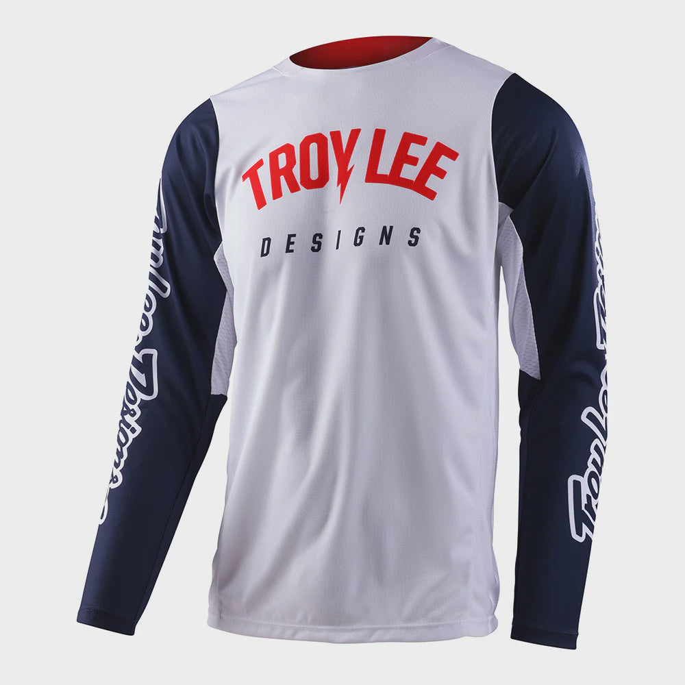 Troy Lee Designs Jersey GP PRO Boltz WHT/NVY