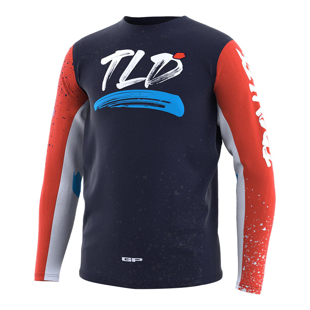 Troy Lee Designs Youth GP Pro Jersey Partical Navy/Orange