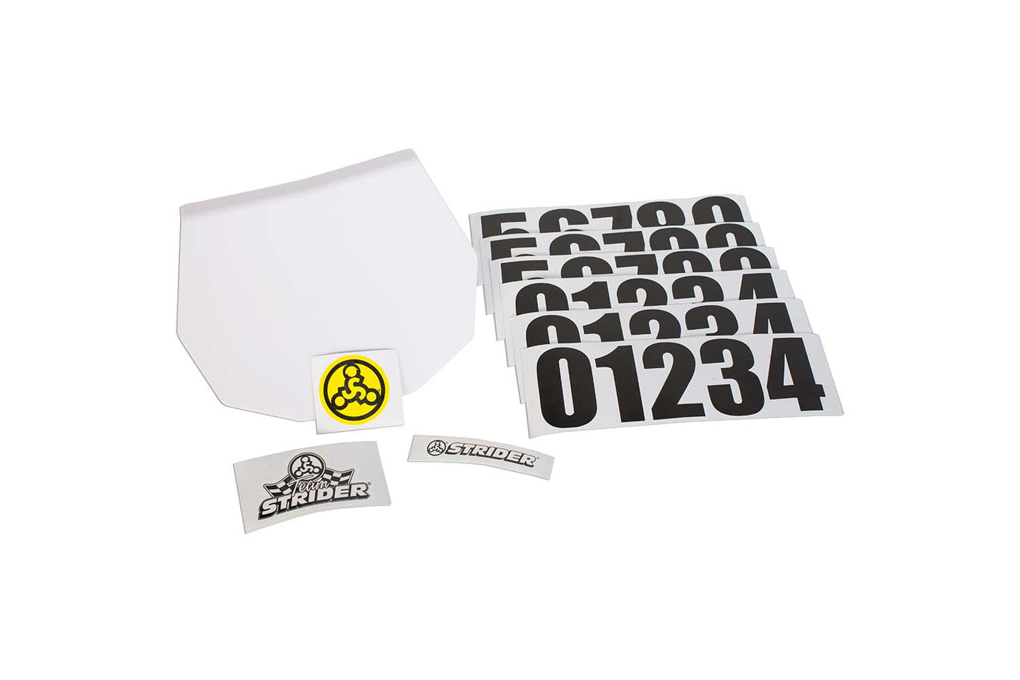 Strider Number Plate