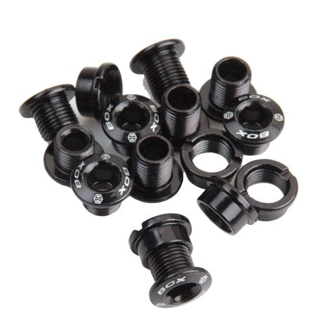 Box Chainring bolts black - Cr-Mo