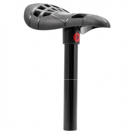 Box Two Saddle Alloy Post Black