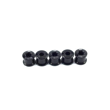 SD Chainring Bolts 5 set cr-mo Black