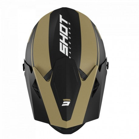Shot Rogue United Helmet Black Gold Matt