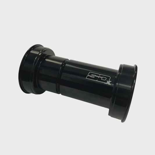 SD-X (SNIPER) Spinning Bottom Bracket BB386 Spindle Black 24 mm