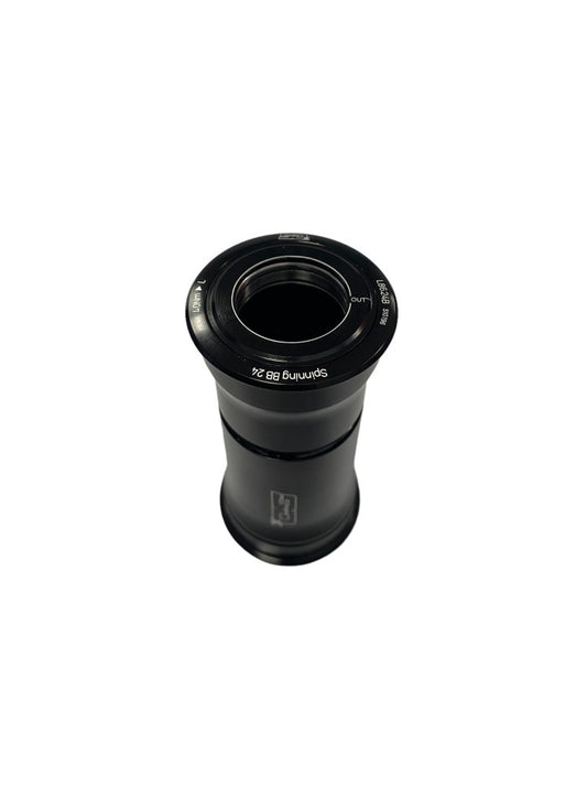 SD Spinning Ceramic Bottom Bracket PRESSFIT BB86 Black 24mm