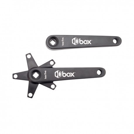 BOX FIVE SQ TAPERED COLD FOREGED CRANKSET BLACK