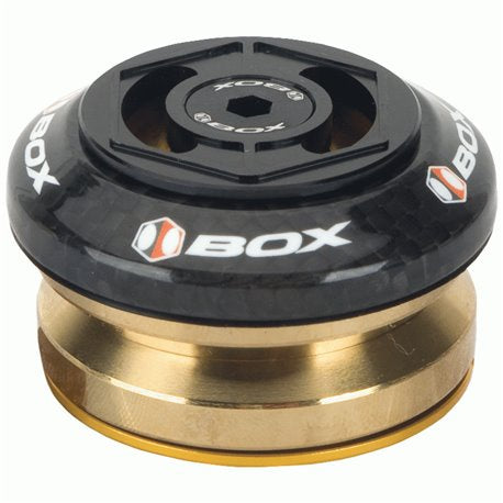 Box Glide carbon integrated headset 1 1/8" Black