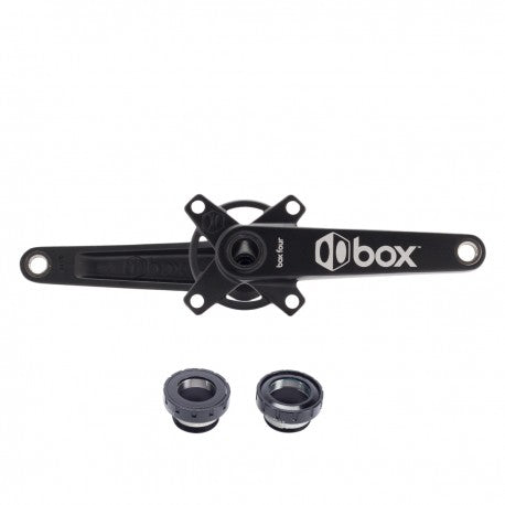 Box Four Cold Forged 2pc crankset Black