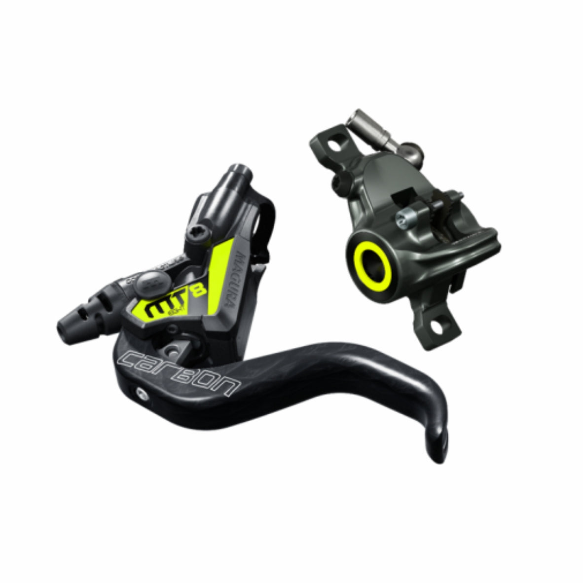 Magura MT8 SL 1-Finger Carbon Lever Disc Brake Kit