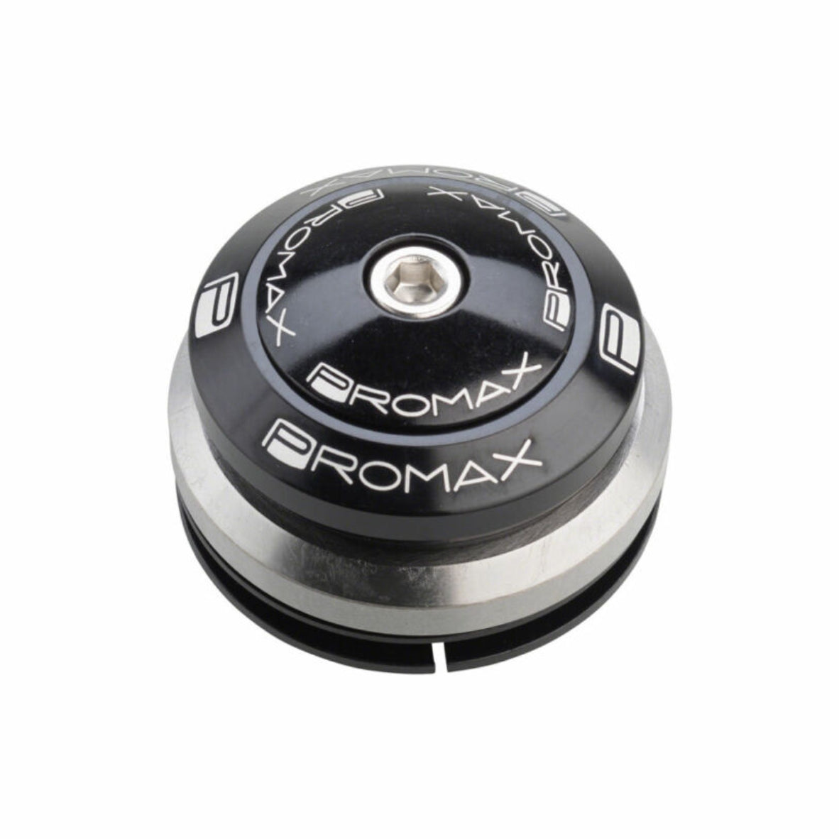 Promax IG-45 Alloy Sealed Integrated Tapered 1-1/8 Top, 1.5" Bottom Headset Includes 1-1/8" Fork Race Black